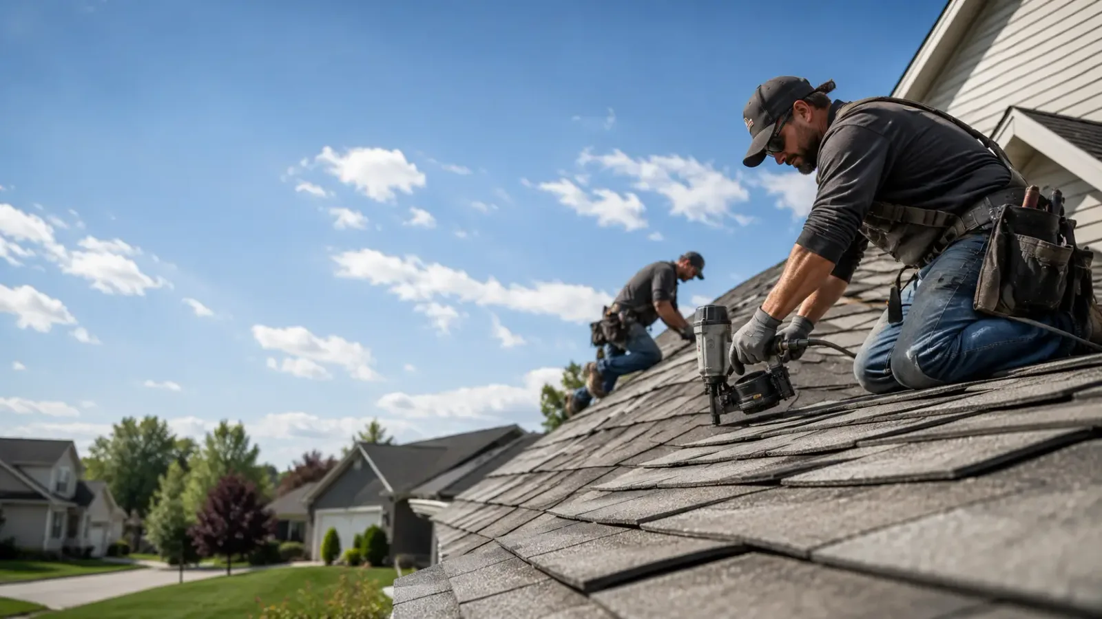 Storm Damage Roof Repair in Sayre, OK near me
